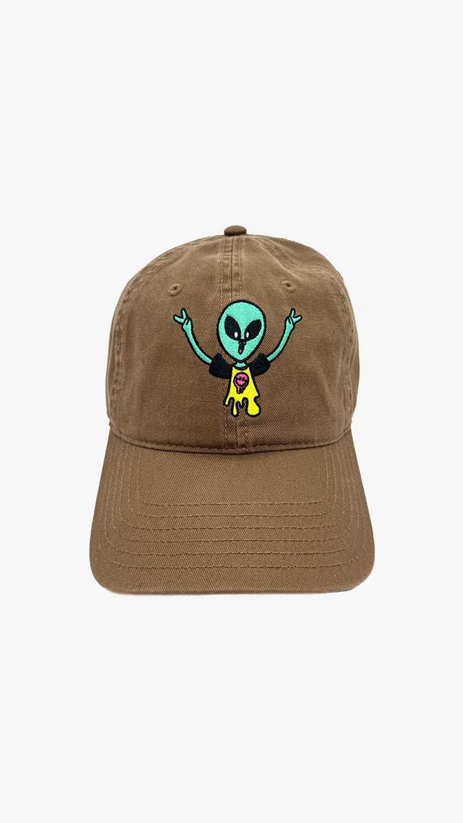 Camiseta Coffee + Gorra Alien café