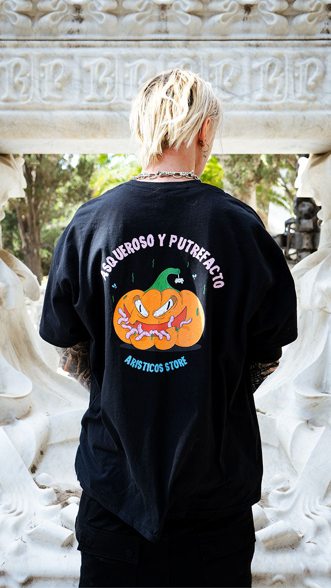 Camiseta asqueroso y putrefacto