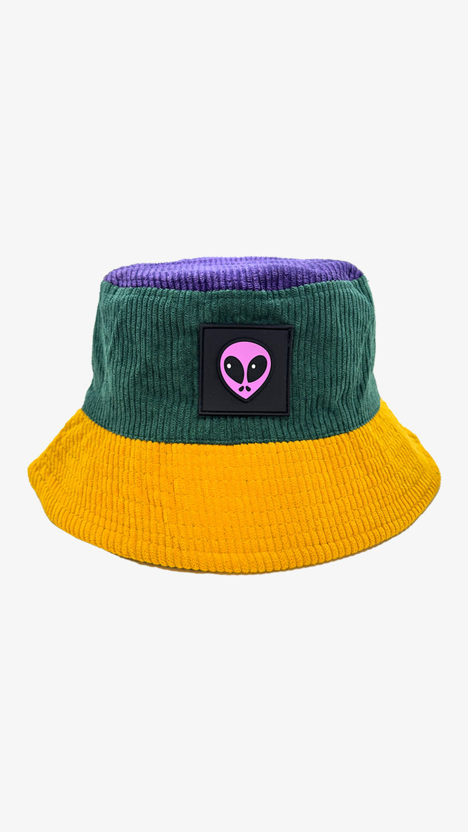 Sombrero bucket hat alien colores