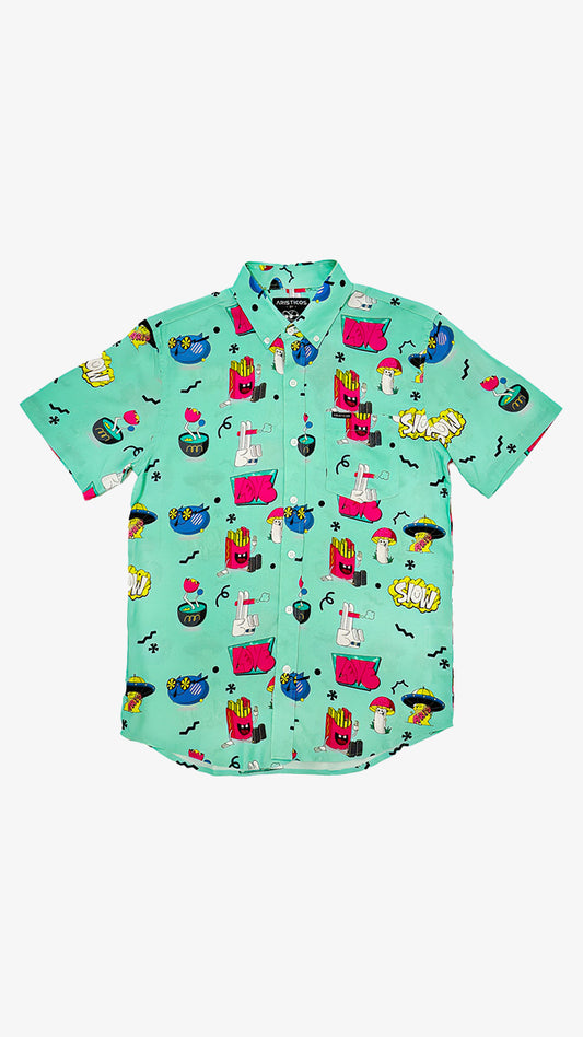Slow mint shirt