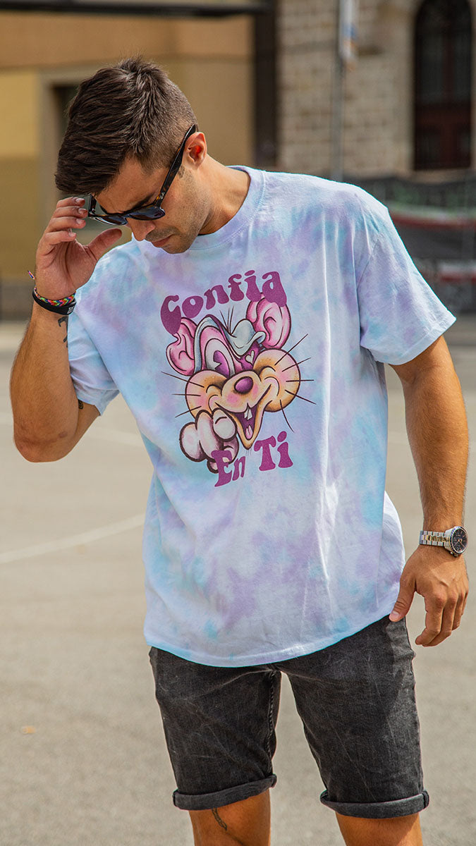 Tie dye t-shirt trust in yourself