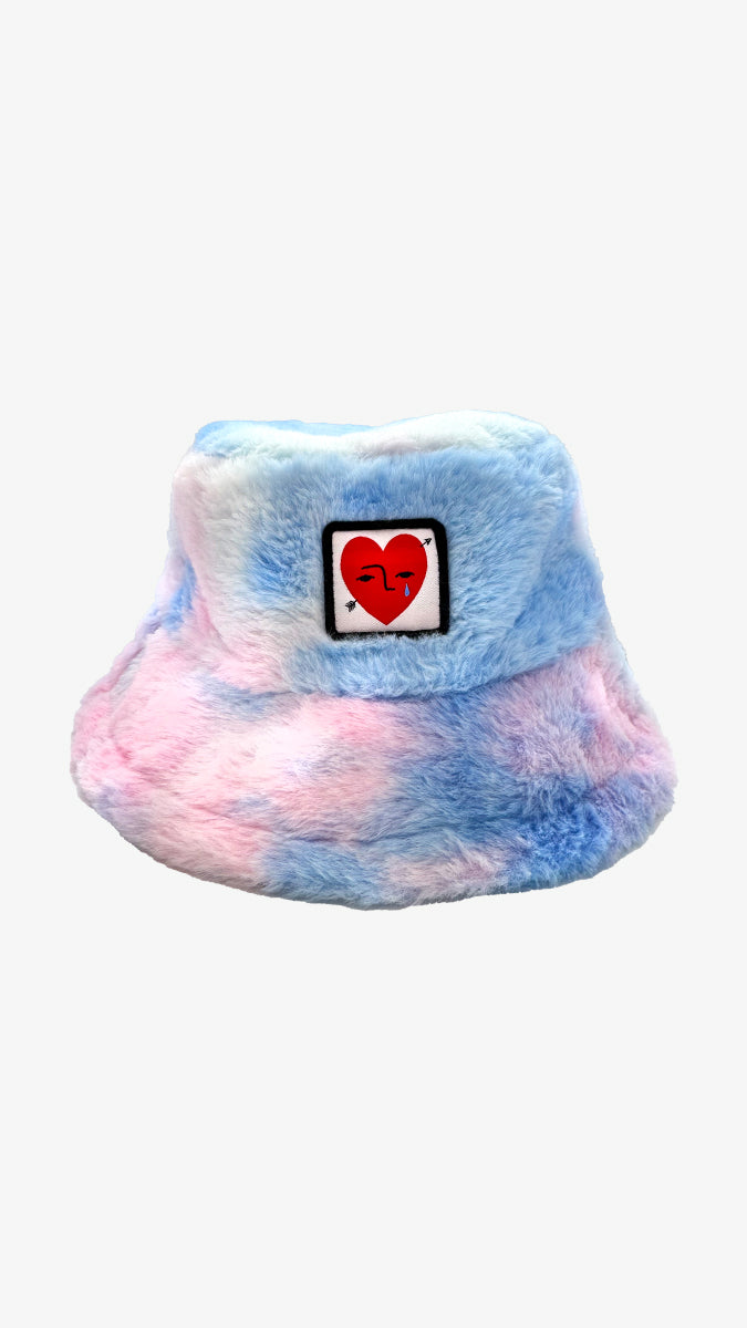 Sombrero Tie dye fluffy Not in love