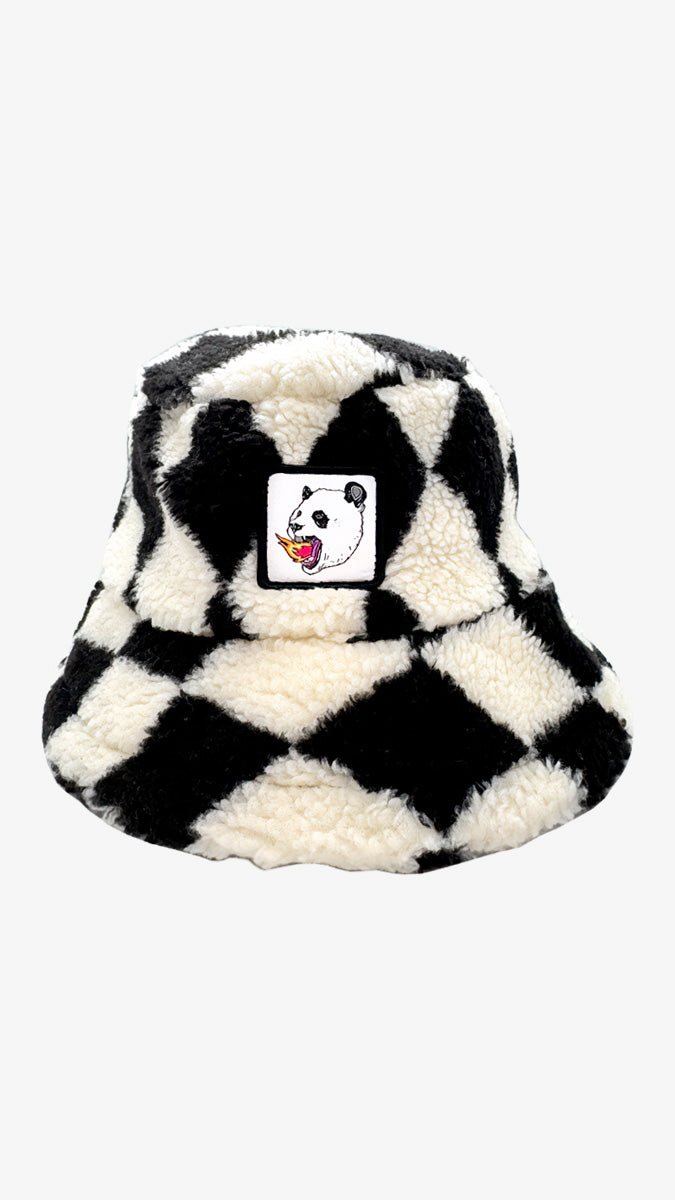 Sombrero fluffy panda