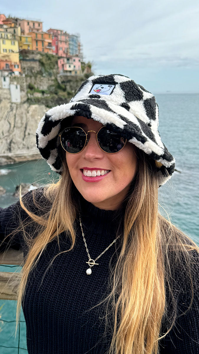 Sombrero fluffy panda