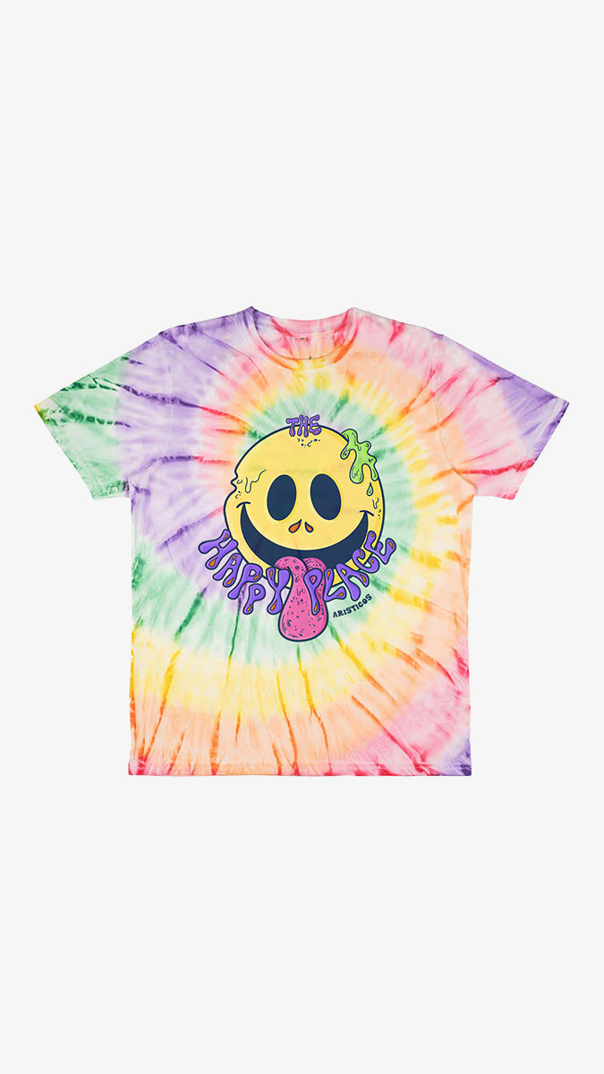 Camiseta Tie Dye Happy Place