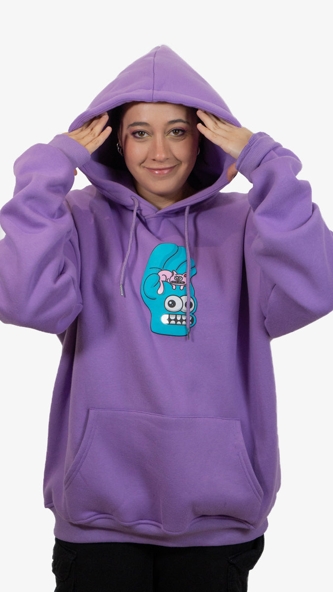 Sudadera oversize Hands and Paws