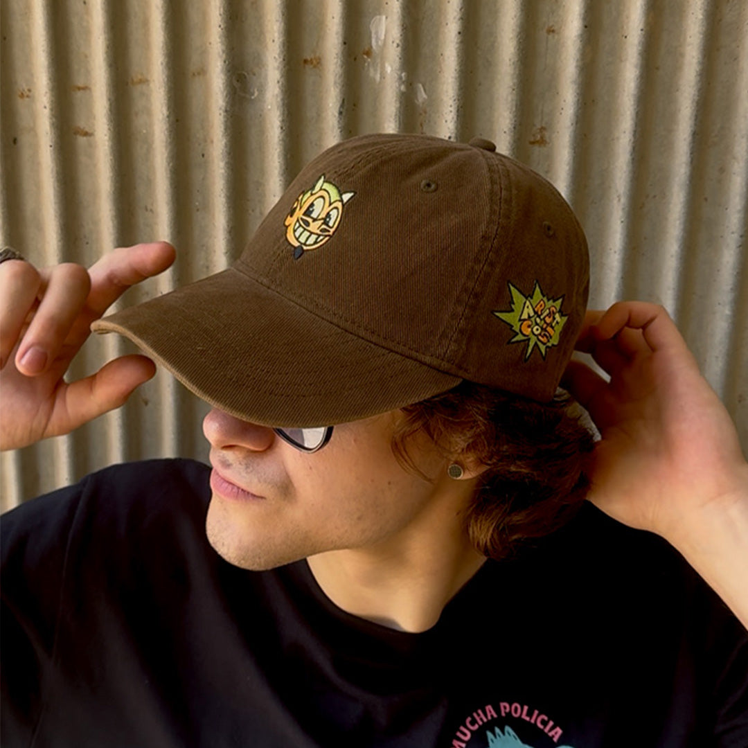 Gorra Devil Brown