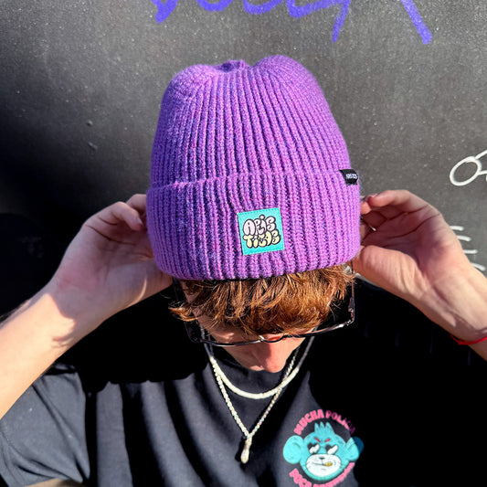 Gorro Morado Lavanda