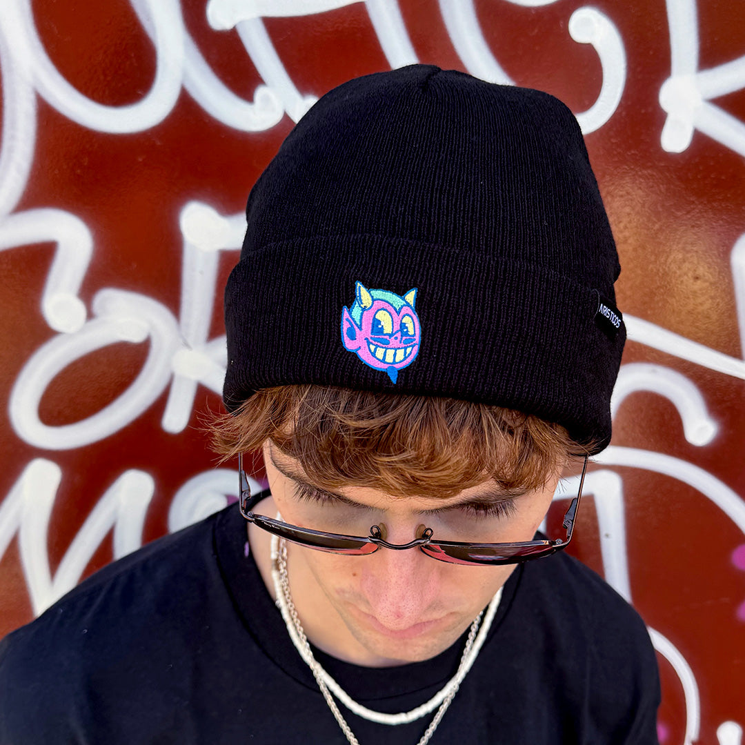 Gorro Negro Diablito