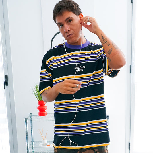 Camiseta Soft but Savage Striped