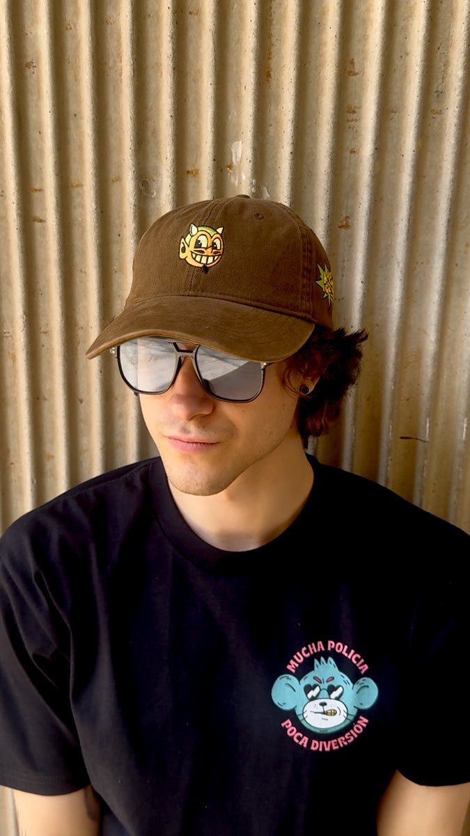 Gorra Devil Brown