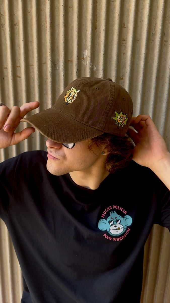 Gorra Devil Brown