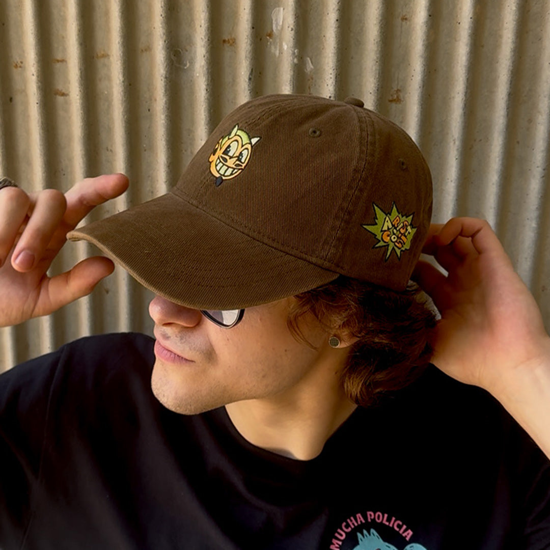Gorra Devil Brown