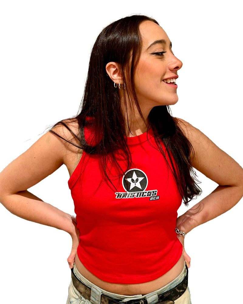 Star cropped t-shirt