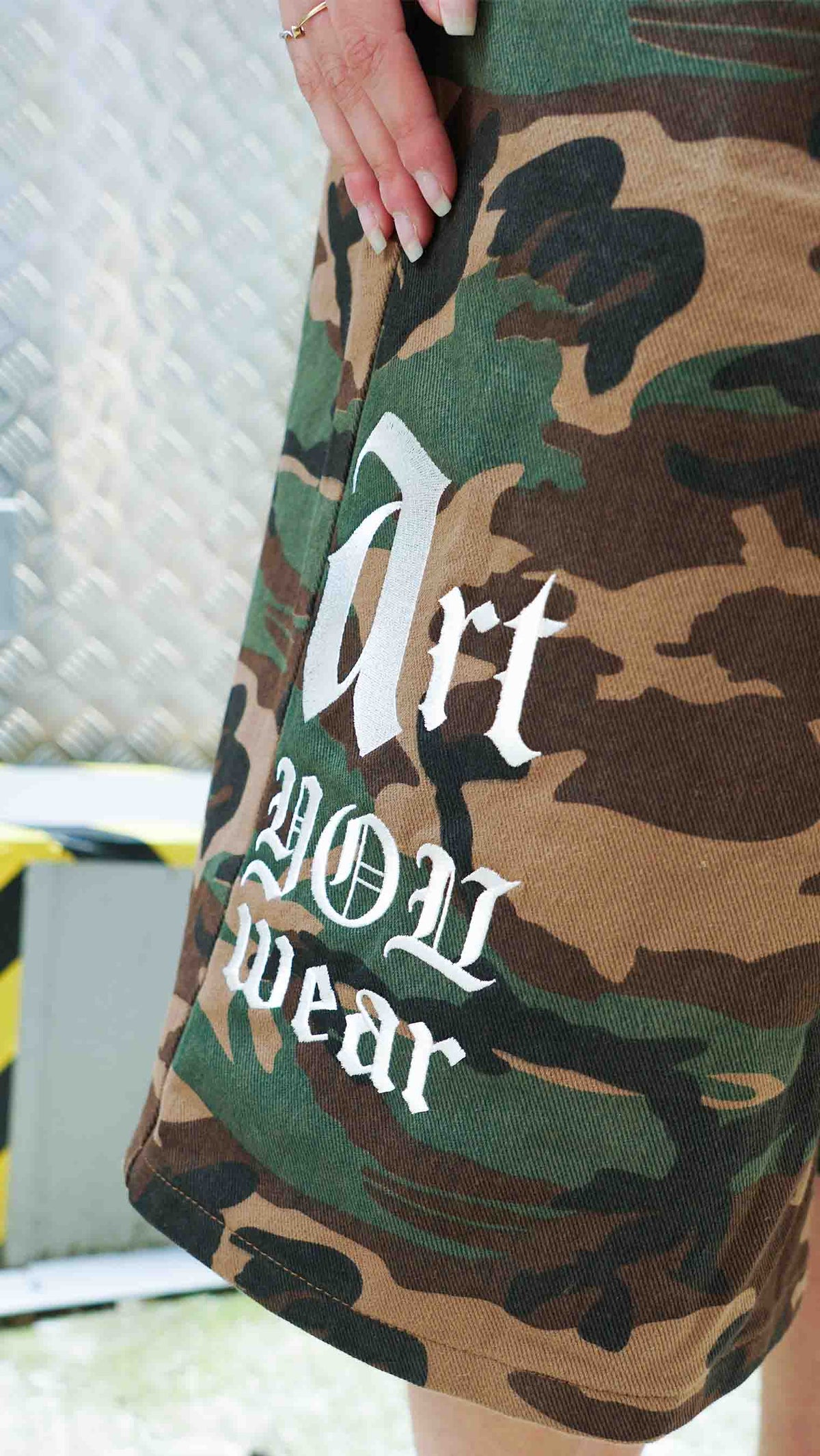 JORTS DENIM CAMO