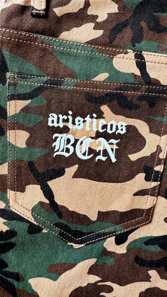 JORTS DENIM CAMO