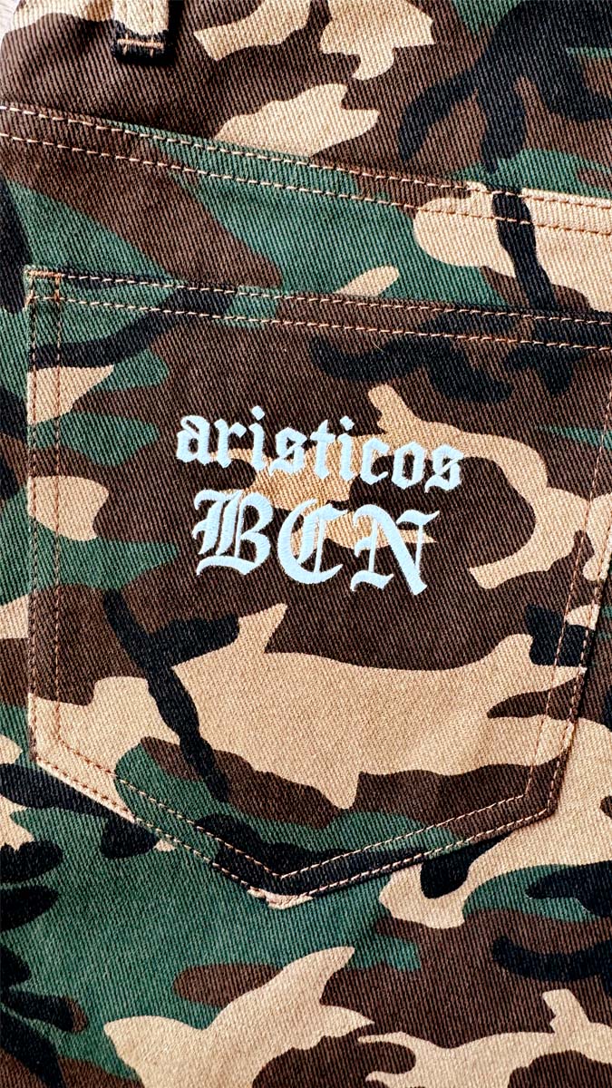 JORTS DENIM CAMO