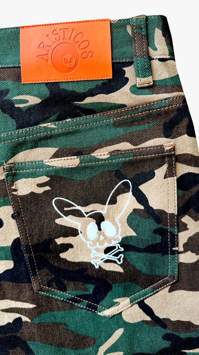JORTS DENIM CAMO