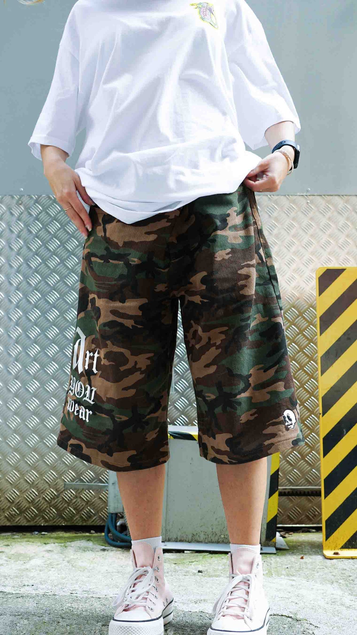 JORTS DENIM CAMO