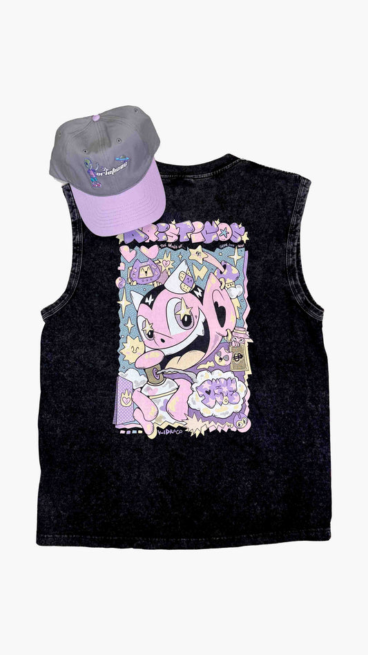 Tank Top draco + Gorra Y2K
