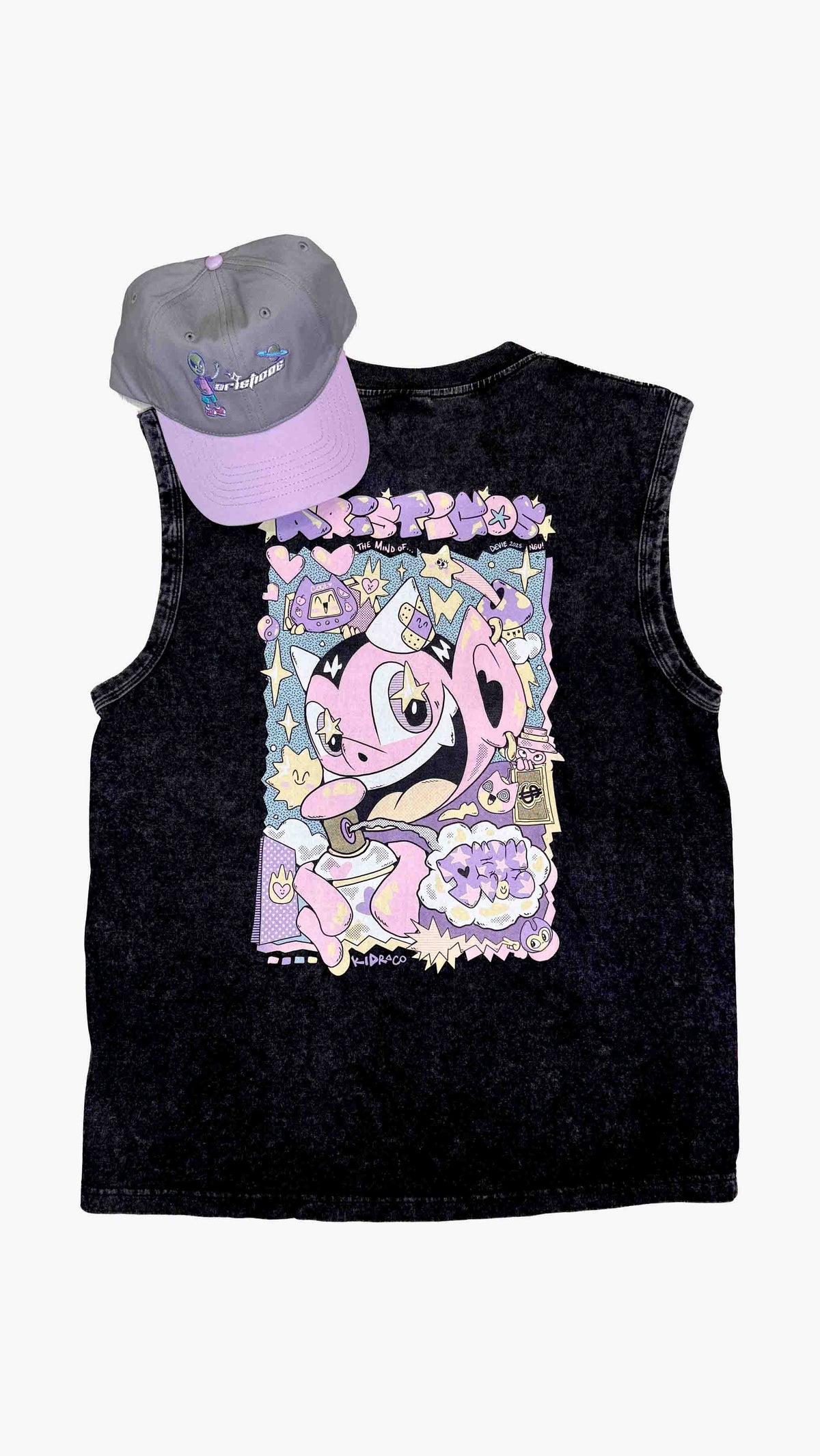 Tank Top draco + Gorra Y2K