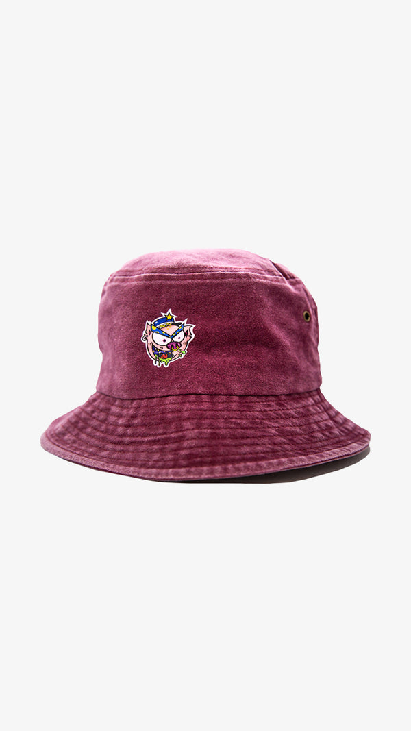 bucket hat pig