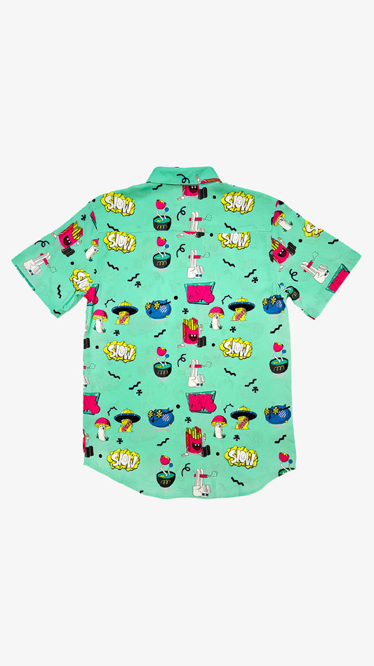 Slow mint shirt