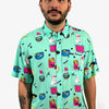 Camisa Slow mint