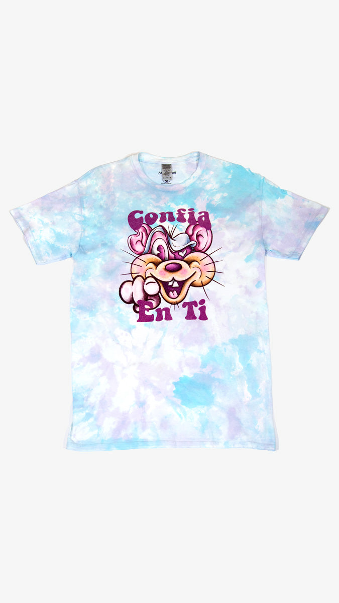 Tie dye t-shirt trust in yourself