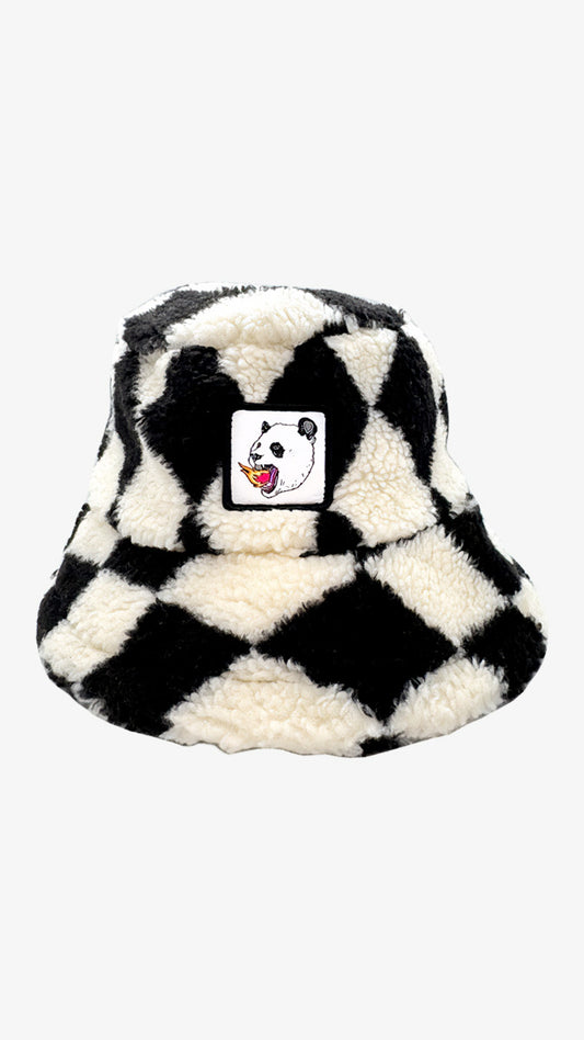 Sombrero fluffy panda
