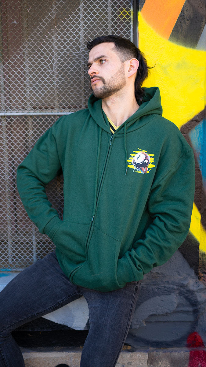 Sudadera Graffiti Grow23 con capucha