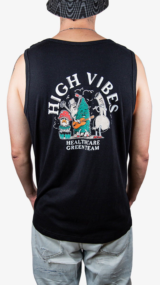 High vibes tank top