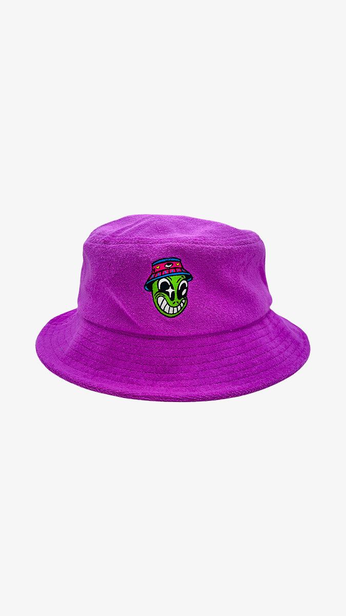 Pink Alien bucket hat
