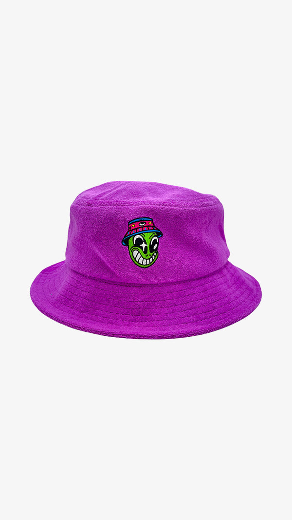 Pink Alien bucket hat