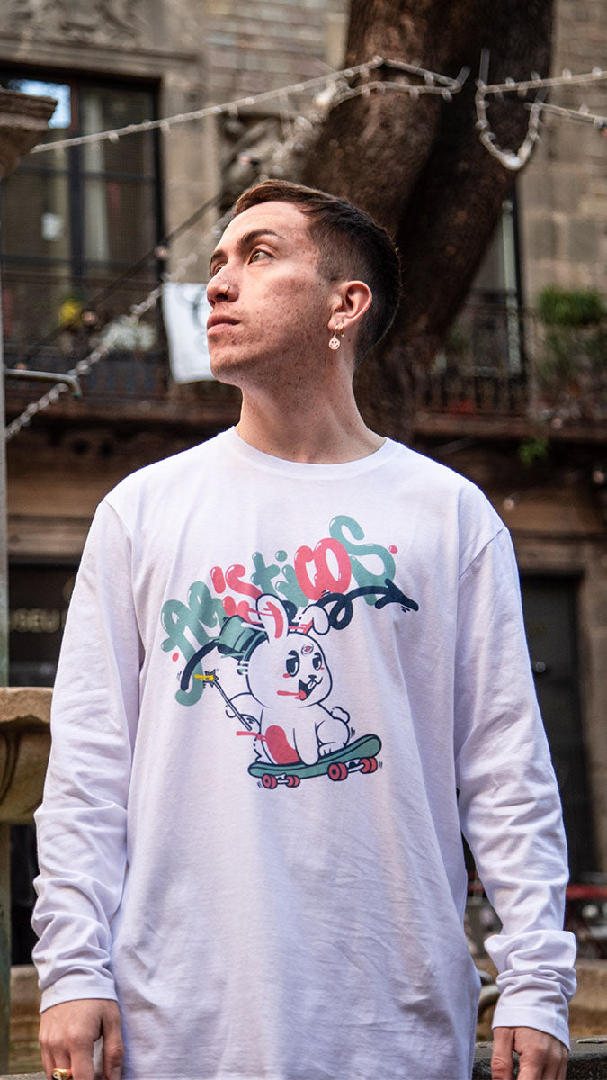 Mr B Long Sleeve Graffiti T-Shirt