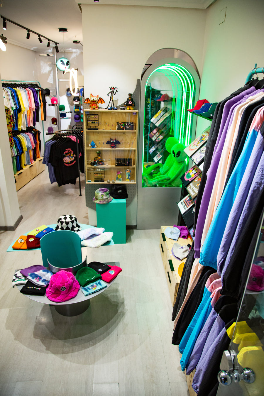Interior de la tienda ARISTICOS