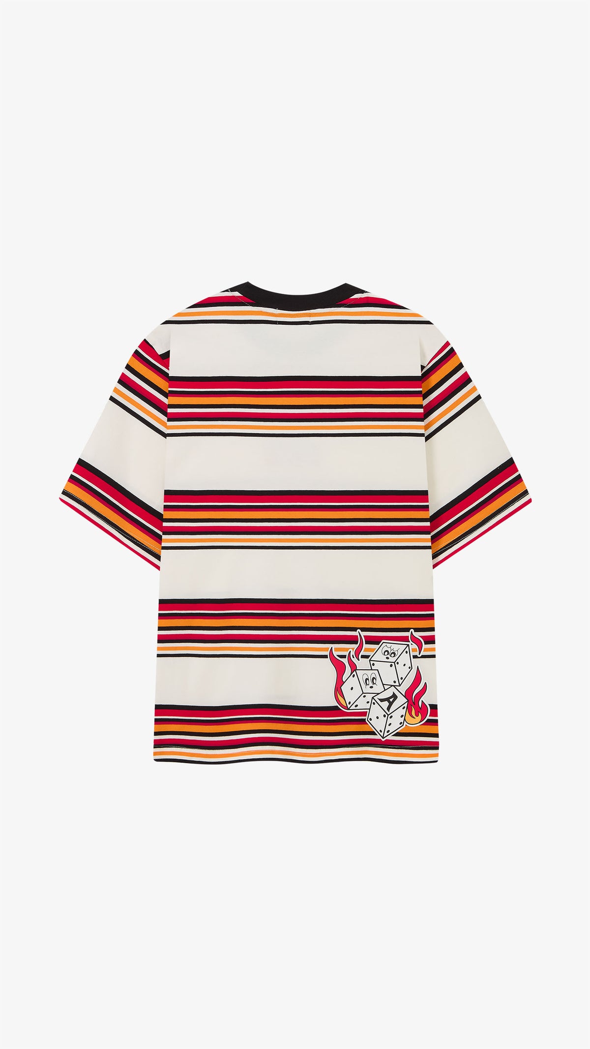 Camiseta Lucky Flames Striped