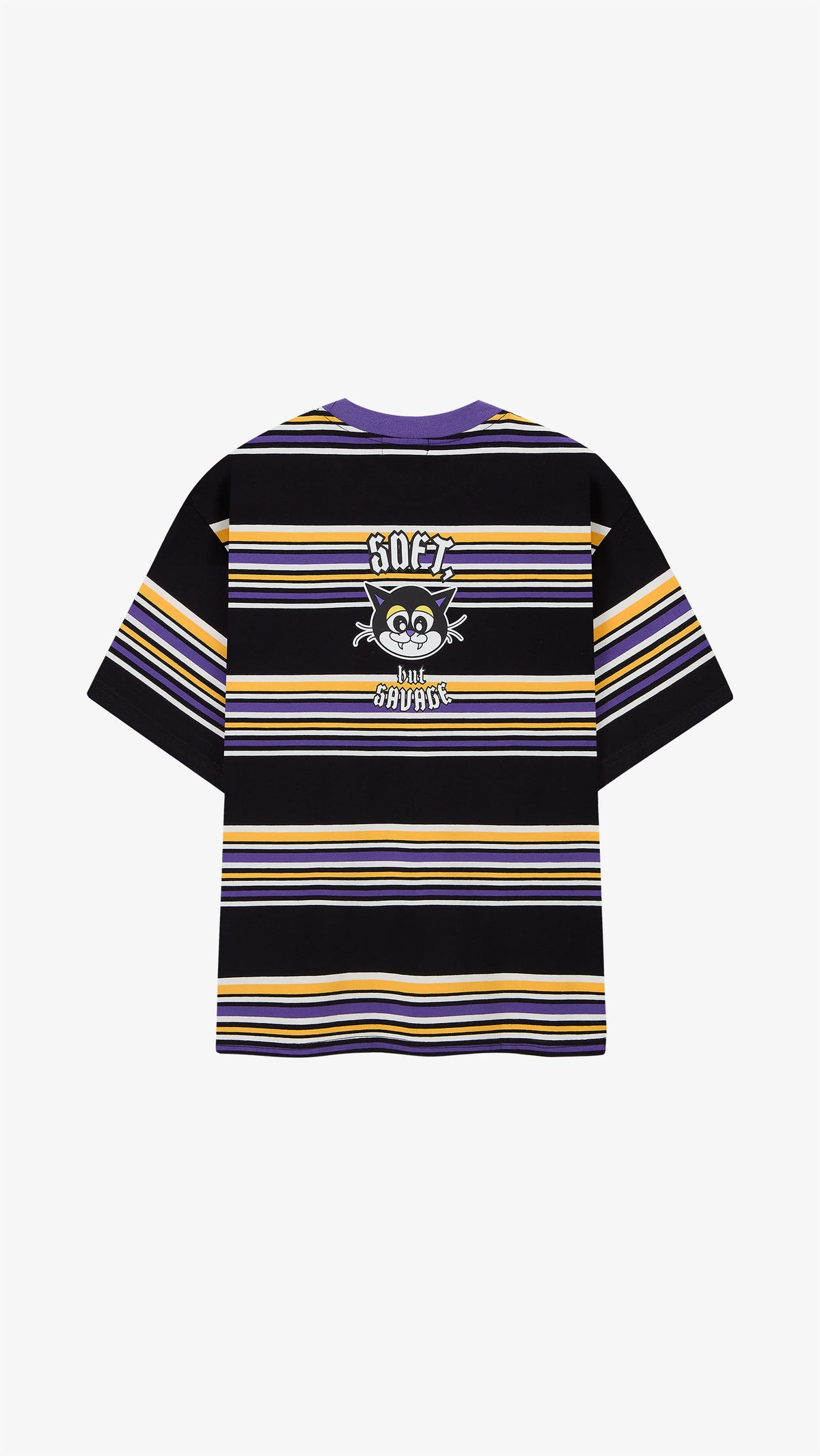 Camiseta Soft but Savage Striped