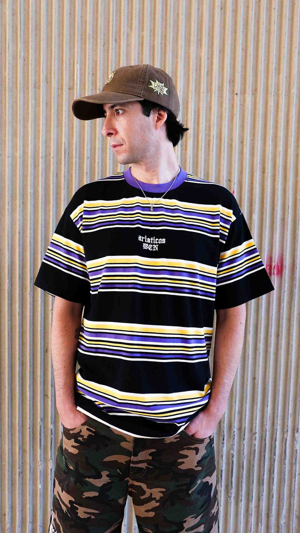 Camiseta Soft but Savage Striped